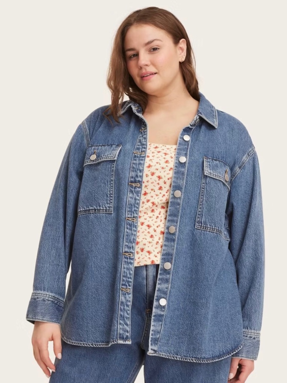 Parke x Target  Denim Shacket